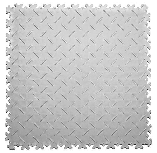 Sold Diamond - универсальное пвх покрытие , Цвет Серый RAL 7035, Толщина модуля 7 мм. фото 1