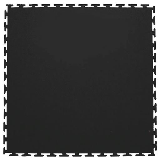 Sold Skin - универсальное модульное покрытие из ПВХ, толщина 4 мм, Цвет Черный RAL 9005, Толщина модуля 4 мм. фото 1