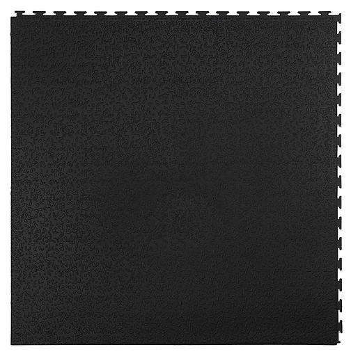 Sold Lock универсальное покрытие из ПВX со скрытым замком, толщина 6 мм, Цвет Черный RAL 9005, Толщина модуля 6 мм. фото 1