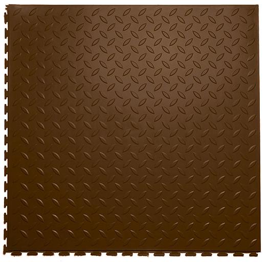 Sold Grain-lock универсальное покрытие, толщина 5 мм, Цвет Коричневый RAL 8025, Толщина модуля 5 мм. фото 1