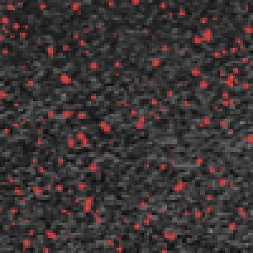 Резиновое покрытие Rubblex Sport Puzzle 1000x1000 MIX - каучуковая крошка, Цвет Красный и черный, Толщина модуля 25 мм. фото 1