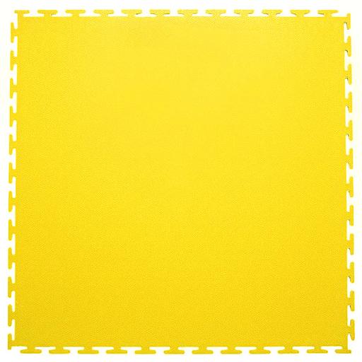 Sold Skin - универсальное модульное покрытие из ПВХ, толщина 9 мм. , Цвет Желтый RAL 1016, Толщина модуля 9 мм. фото 1
