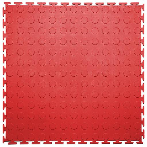 Sold Prom - универсальное покрытие, толщина 7 мм, Цвет Красный RAL 3020, Толщина модуля 7 мм. фото 1