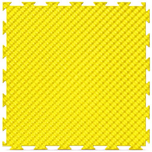Factor Sport – спортивное покрытие, толщина 10 мм, Цвет Желтый RAL 1016, Толщина модуля 10 мм. фото 1