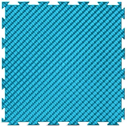 Factor – универсальное напольное покрытие, толщина 8 мм, Цвет Бирюза RAL 5021, Толщина модуля 8 мм. фото 1