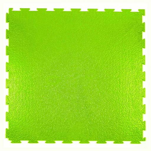 Sensor Tech – универсальное напольное покрытие, толщина 7 мм, Цвет Салатовый RAL 6018, Толщина модуля 7 мм. фото 1