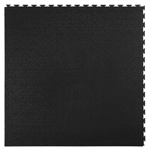 Sold Lock универсальное покрытие из ПВX со скрытым замком, толщина 7 мм, Цвет Черный RAL 9005, Толщина модуля 7 мм. фото 1