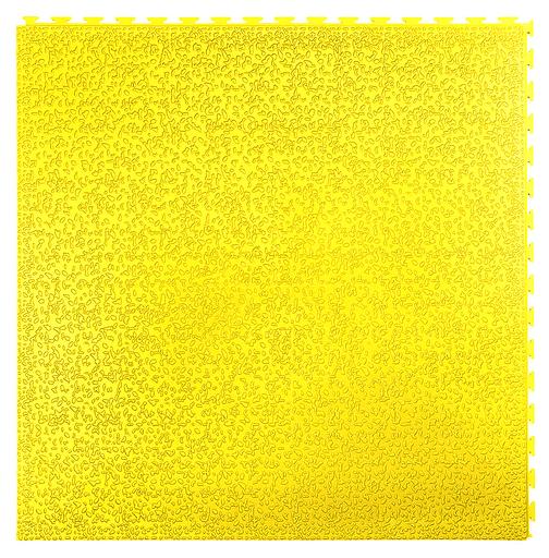 Sold Lock универсальное покрытие из ПВX со скрытым замком, толщина 7 мм, Цвет Желтый RAL 1016, Толщина модуля 7 мм. фото 1