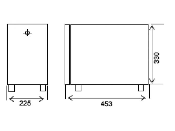 Холодильник KE200 с пьедесталом фото 2