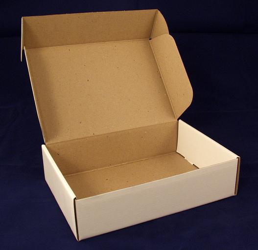 Коробка универсальная, белая, без печати, 250*175*65мм фото 2