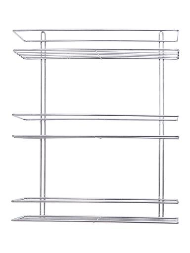 Полка для ванной комнаты «Консулл», 3-ярусная, прямая, 400х100х475 мм, хром, арт. 4891-3/ХПП-3 Опт фото 1