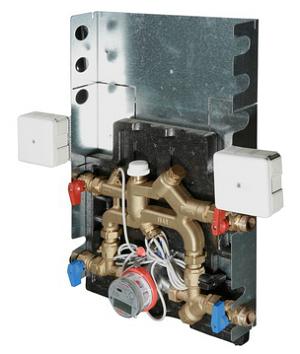 Квартирная станция VALTEC CONTROL MODUL VT.CM.15.I с теплосчётчиком на 1,5 м3/час фото 1