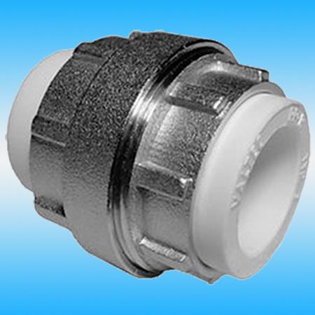 Муфта соединительная PPR белый ø 25 разъемная под сварку (200/20) фото 1