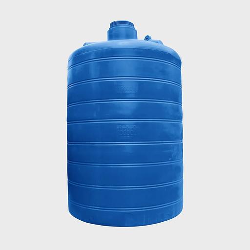 Овально-вертикальная емкость 15000л синий ОПТ фото 1