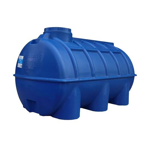 Овально-горизонтальная емкость 1000л синий ОПТ фото 1