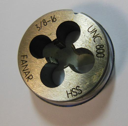 Плашка 3/8" -16, UNC, HSS DIN Fanar опт фото 1