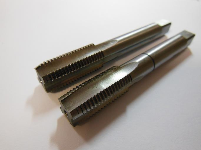 Метчик дюймовый 1/4" (20) UNC (60°) (2шт-комплект) Р6М5 опт фото 1