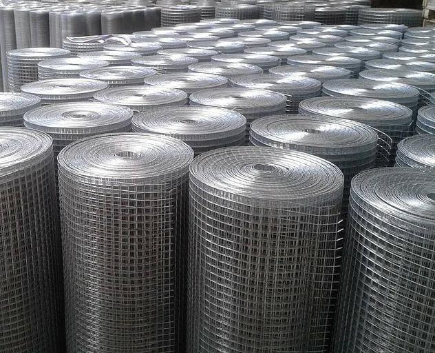 Сетка сварная 10×10 д 0.6 1×15 оцинкованная опт фото 1