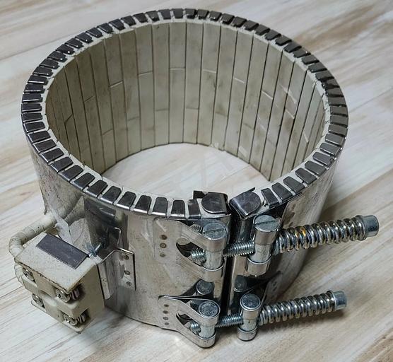 Нагреватель хомутовый металлический 220 В фото 1