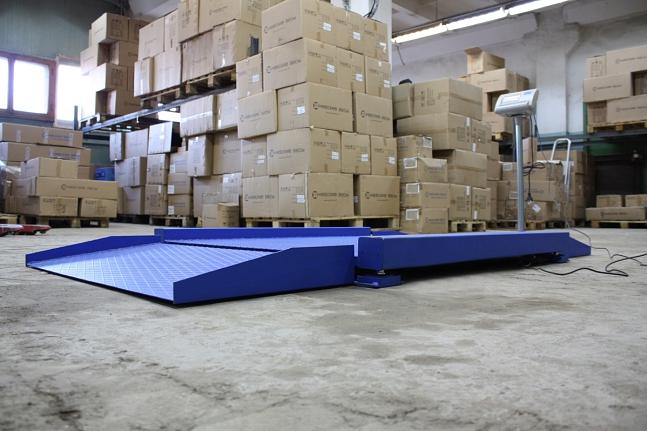 Весы платформенные низкопрофильные ВСП4-Н фото 2