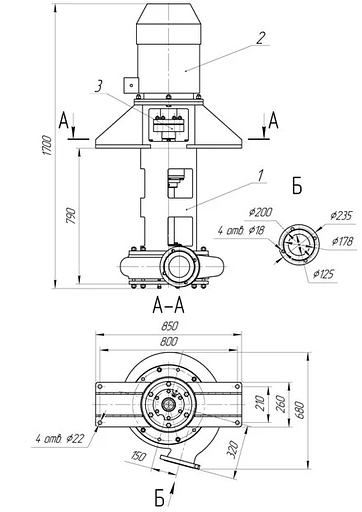 Шламовый насос ВШН-150 фото 2
