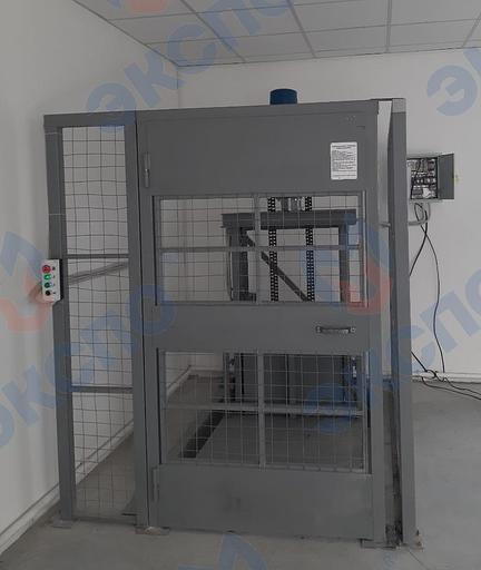 Мачтовый подъёмник канатный с электротельфером фото 5