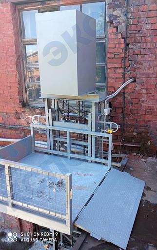 Мачтовый подъёмник канатный с электротельфером фото 6