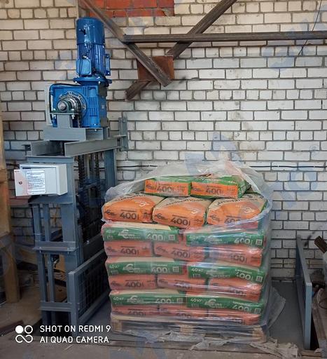 Мачтовый подъёмник канатный с электротельфером фото 9