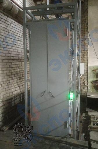 Строительный шахтный подъёмник «Небоскреб» готовая шахта фото 9