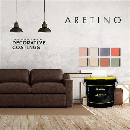 Aretino краска (эффект шелка) база бронза 500 ОПТ фото 1