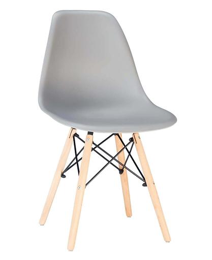 Стул в стиле Eames dsw пепельный 1 шт ОПТ фото 1