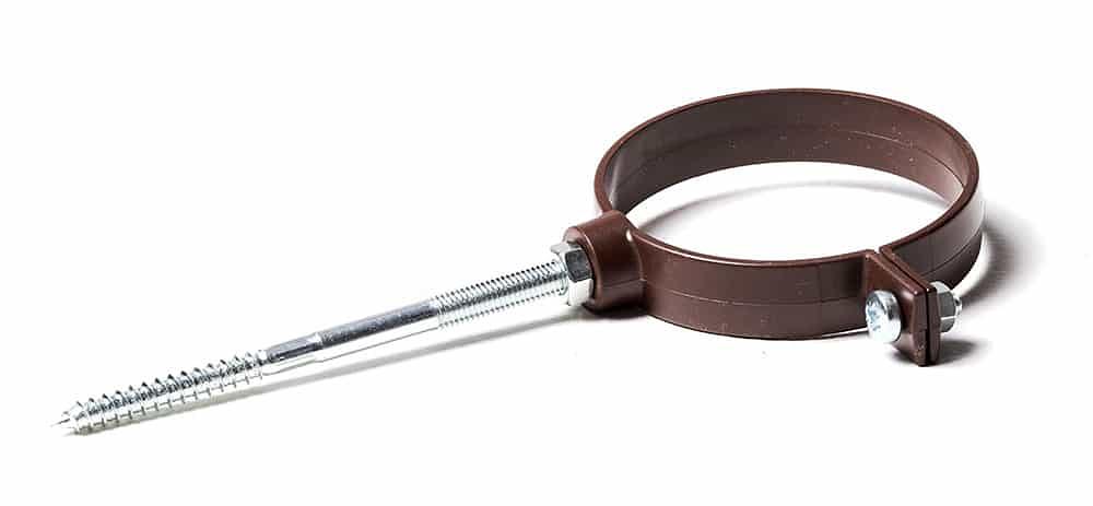 Хомут трубы универсальный для крепления пластиковых труб Polivent 140 мм ОПТ фото 3