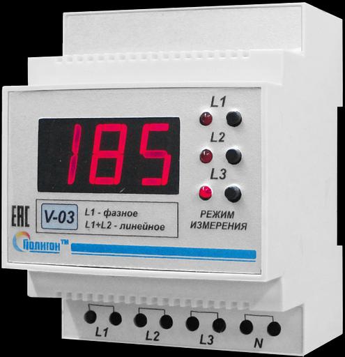 Вольтметр цифровой V-03 фото 1