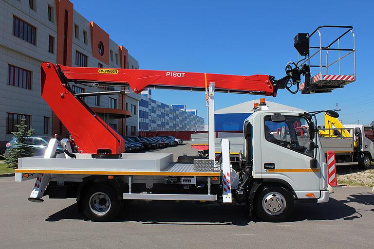 Jac N 56 автогидроподъемник фото 1