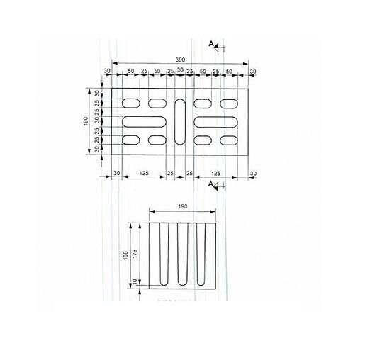 Блок керамзитобетонный стеновой 8-ми щелевой М-50 390×190×188 мм фото 4