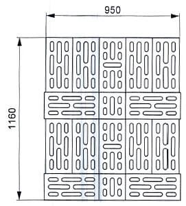 Блок керамзитобетонный стеновой 8-ми щелевой М-50 390×190×188 мм фото 5