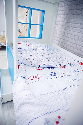 Кровать-домик «Теремок» ОПТ фото 5