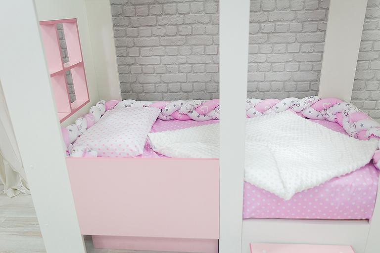 Кровать-домик «Теремок» ОПТ фото 8