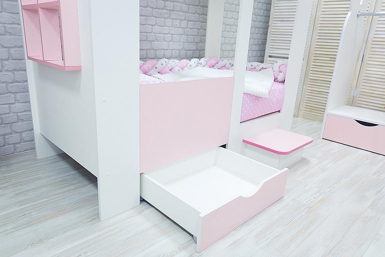 Кровать-домик «Теремок» ОПТ фото 9