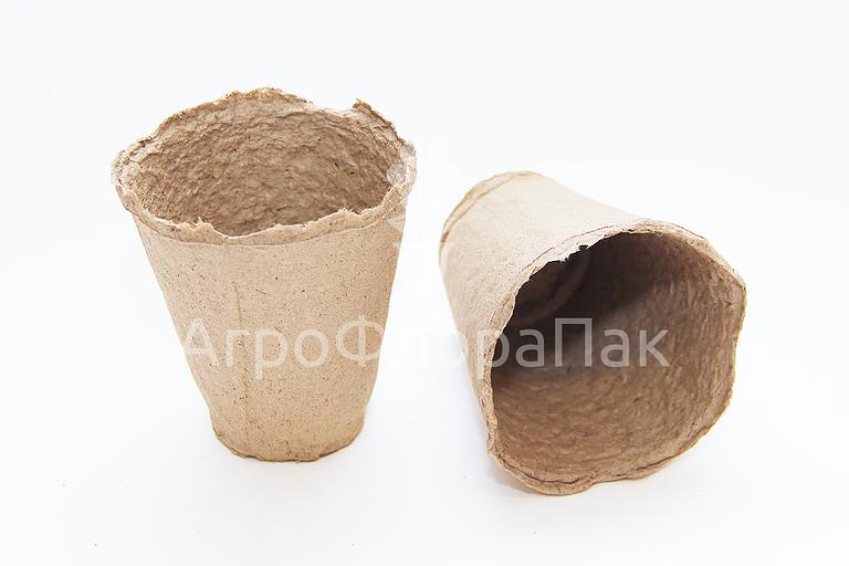 Горшок торфяной 110*100 мм для рассады и цветов ОПТ фото 1