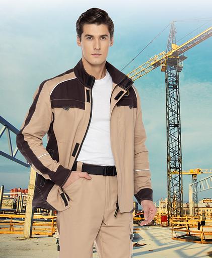 Костюм «Старт» бежевый-коричневый ОПТ фото 1