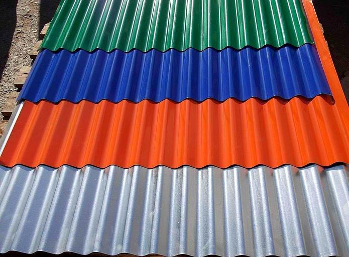 Профнастил окрашенный фото 1