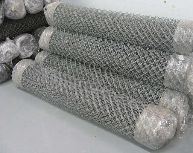 Сетка-рабица 25×25 1/5×10 м д 1/2 цинк опт фото 1