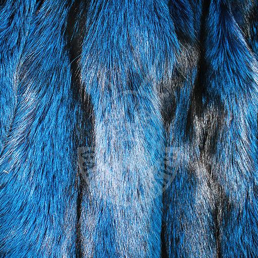 Шкурки лисицы окрашенные (п/ф) «Синяя» опт фото 1