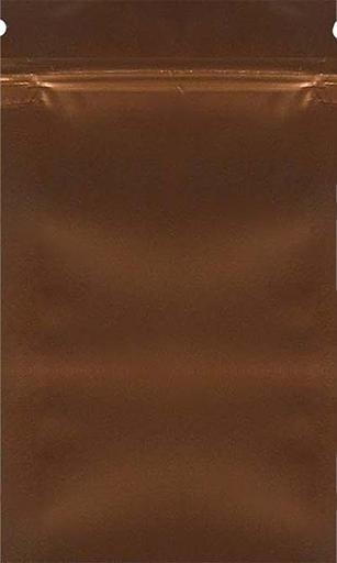 Пакет zip-lock (гриппер) фольгированный бронзовый 12х20 см, 100 мкм фото 1