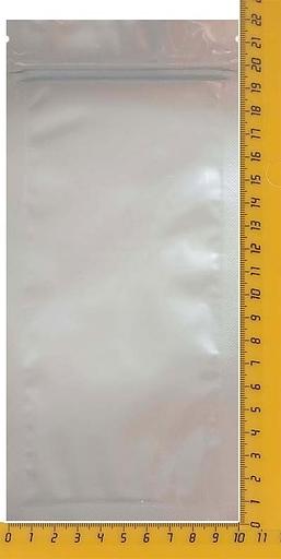 Пакет zip-lock (гриппер) фольгированный 10х22 см, 100 мкм фото 2