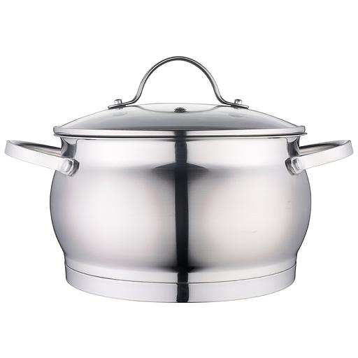 Кастрюля Bella Cucina 4,1 л со стеклянной крышкой 20 см, арт.BC-2147 ОПТ фото 1