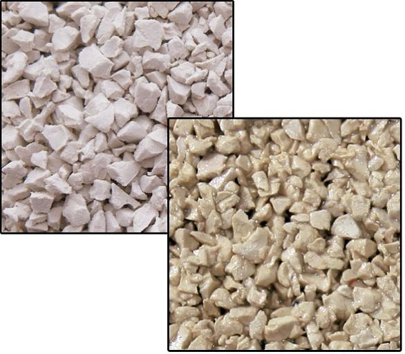 Резиновая крошка EPDM 0,6-1,5 мм белая ОПТ фото 4