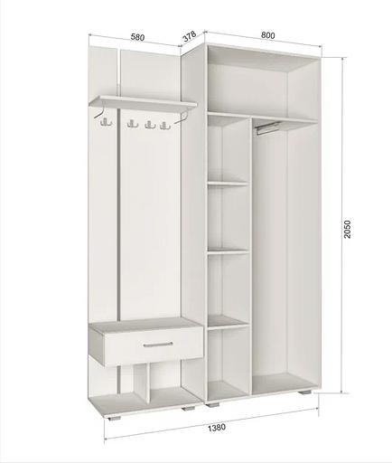 Прихожая «Пайн 13» ОПТ фото 3