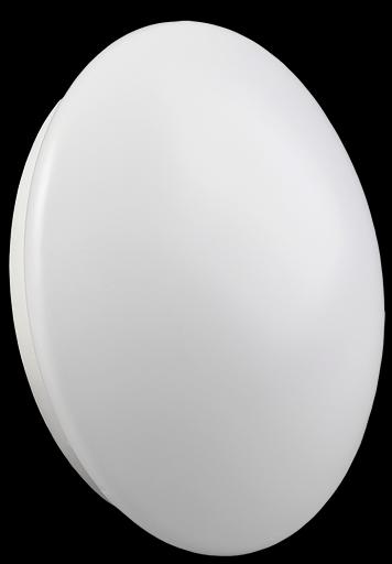 Светильник светодиодный ДБП-18w 4000K 1080Лм IP20 круглый пластиковый белый фото 1